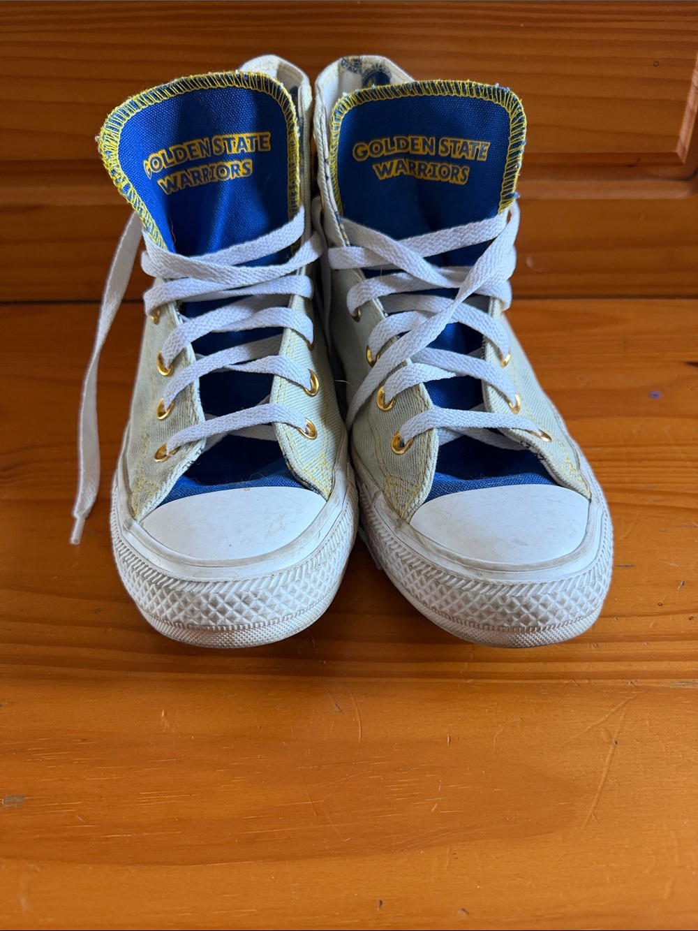GOLDEN STATE WARRIORS High-Top MENS SIZE 6
